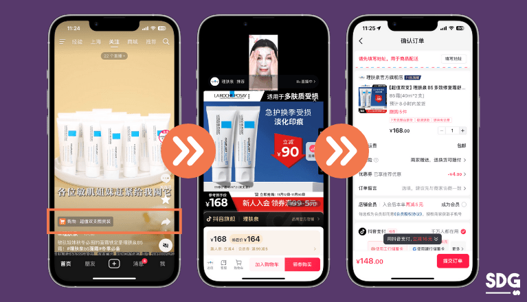 Douyin ads e-commerce integration