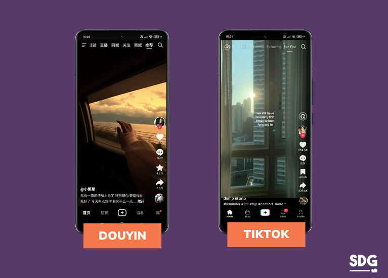 Are Douyin and TikTok the same?